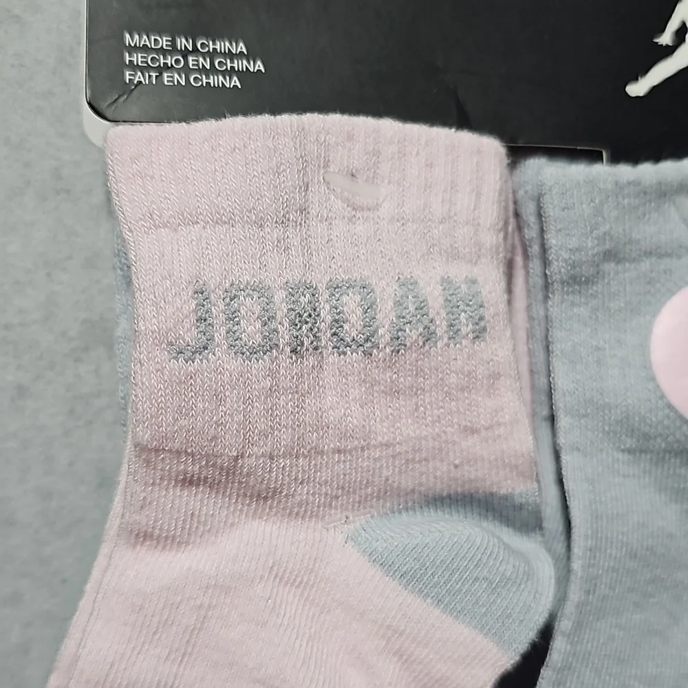 Jordan Infant/Toddler Socks New 6 Pairs